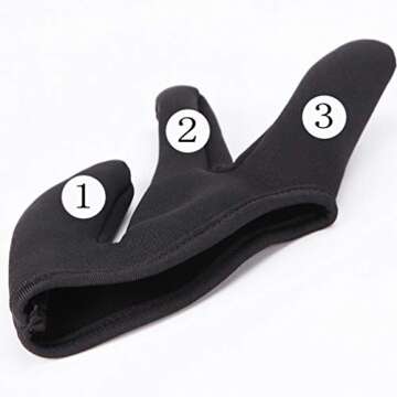 OSALADI Heat Resistant Gloves for Safe Hair Styling
