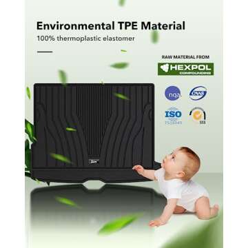 3W Custom Fit Cargo Liner for Benz GLC 2016-2022