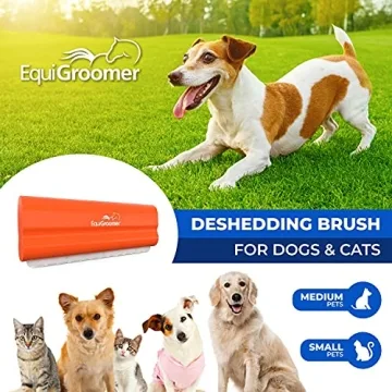 EasyGroomer Deshedding Brush for All Pets - Reduces Shedding