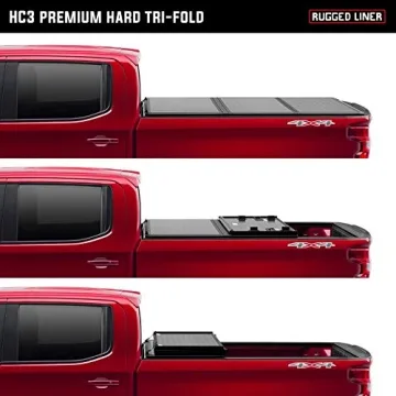 Rugged Liner HC3 Premium Hard Truck Bed Cover for GMC/Chevy