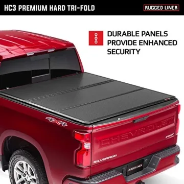 Rugged Liner HC3 Premium Hard Truck Bed Cover for GMC/Chevy