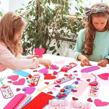 Valentine's Day DIY Craft Kit for Kids - 401 PCS