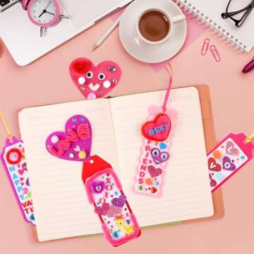 Valentine's Day DIY Craft Kit for Kids - 401 PCS