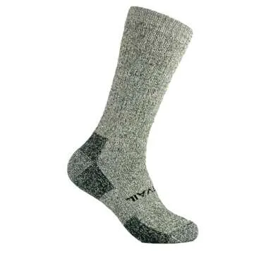 Prevail Mid-Weight 14" OTC Alpaca Sock Sage Tweed Medium
