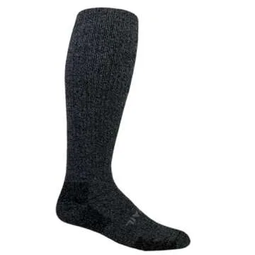 Prevail Mid-Weight 14" OTC Alpaca Sock Sage Tweed Medium