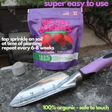 Big A Berries Fertilizer Nutrients – Plant Nutrients for Growth – Organic Nutrients for Indoor and Outdoor Berries – Works on Raspberry, Strawberry, Blueberry - 13.5oz