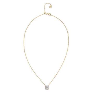 Elegant PAVOI Halo Necklace - Eco-Friendly Jewelry