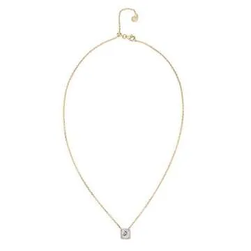 Elegant PAVOI Halo Necklace - Eco-Friendly Jewelry