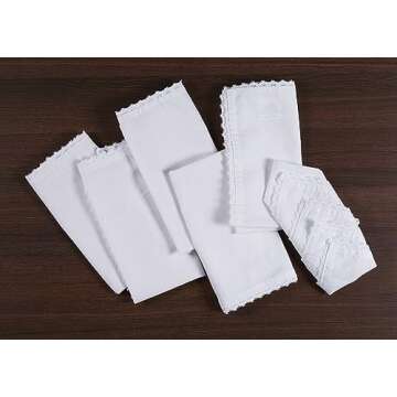 Elegant 100% Cotton Cloth Napkins for Any Occasion