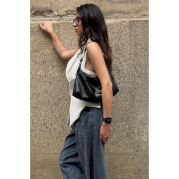 Montana West Vegan Leather Trendy Shoulder Hobo Bag