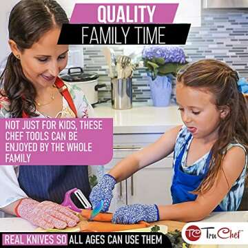 Kids Knife Set For Cooking – Safe 5 Piece Cooking Set