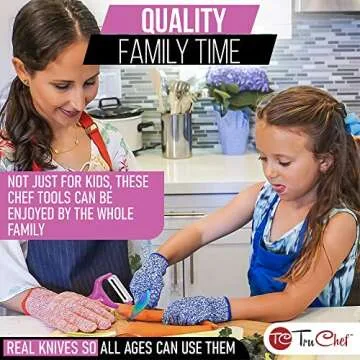 Kids Knife Set For Cooking – Safe 5 Piece Cooking Set