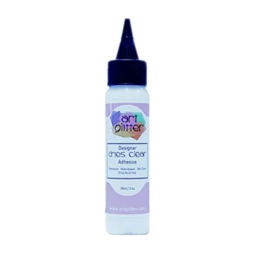 Art Glitter Designer Dries Clear Adhesive 2 OZ - Perfect for Crafting