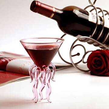 Stylish Octopus Cocktail Glass - Perfect for Any Occasion