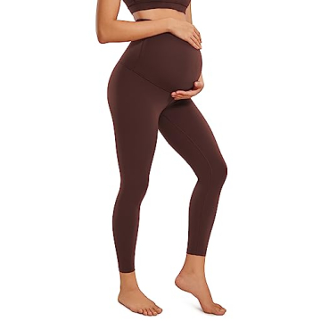 Soft High-Waisted Maternity Leggings for Active Moms