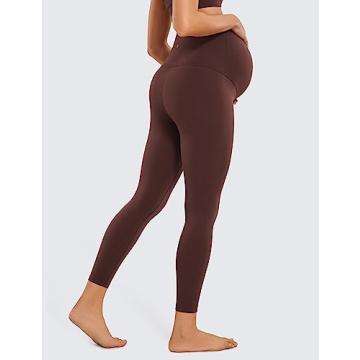 Soft High-Waisted Maternity Leggings for Active Moms