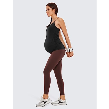 Soft High-Waisted Maternity Leggings for Active Moms