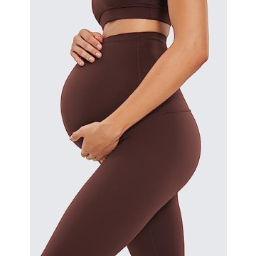 Soft High-Waisted Maternity Leggings for Active Moms