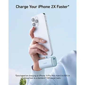 Anker Portable Charger with Built-in Lightning Connector for iPhone