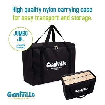 Giantville Giant Tumbling Timber Toy - Fun for All Ages!