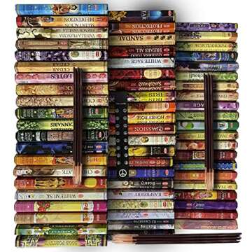Hem Incense Sticks Variety Pack - 12 Fragrances Bundle