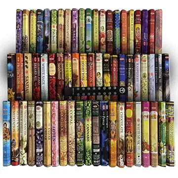 Hem Incense Sticks Variety Pack - 12 Fragrances Bundle