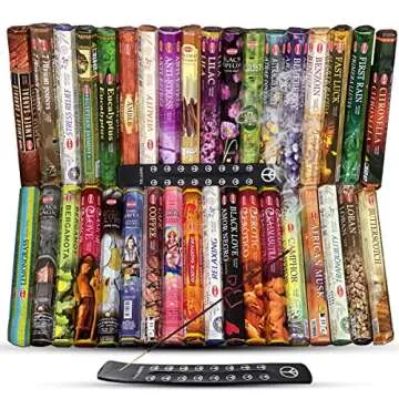 Hem Incense Sticks Variety Pack - 12 Fragrances Bundle
