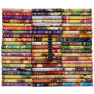 Hem Incense Sticks Variety Pack - 12 Fragrances Bundle