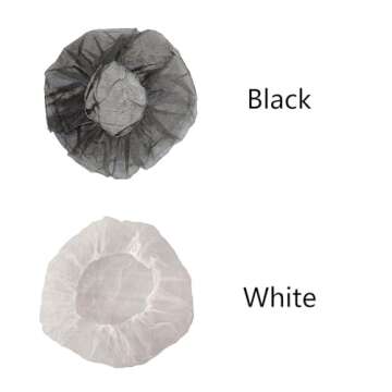 ZMDREAM Hair Nets Disposable Bouffant Cap for Food Service Beauty for Women & Men Extra Large 24-Inc...