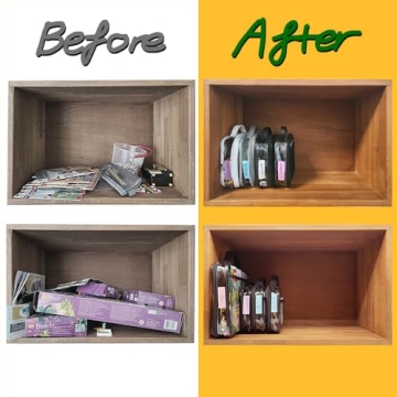 Holay PVC Zippered Toy Organizer Durable Transparent Storage