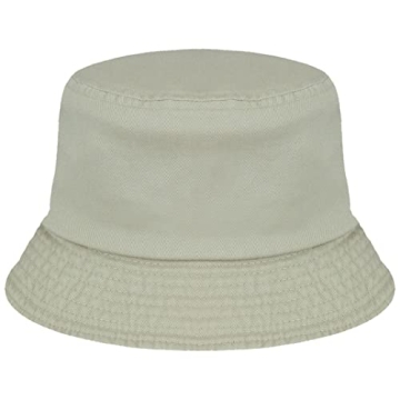 Kangol Washed Bucket Hat in Khaki - Fashionable Sun Protection