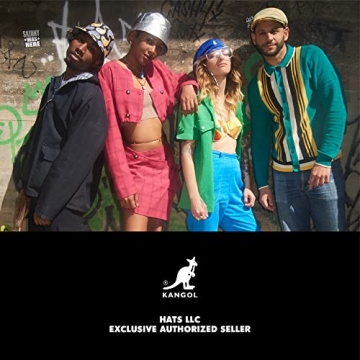 Kangol Washed Bucket Hat in Khaki - Fashionable Sun Protection