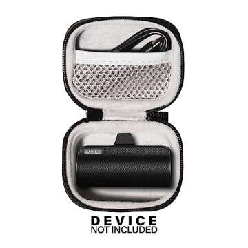 alltravel Case for iWALK Mini Portable Charger for iPhone and Androi 3350mAh, 4300mAh, 4500mAh, 4800mAh (Black)