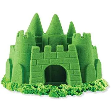 Kinetic Sand Spinmaster Modelling Sand Base Pack 227g Green