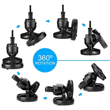 LED Camping Lantern & Ceiling Fan for Emergencies