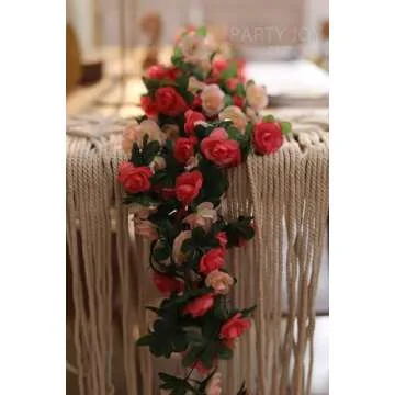 Elegant Flower Garland Set for Weddings and Parties