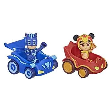 PJ Masks Catboy vs An Yu Battle Racers Preschool Toy, Vehicle and Action Figure Set for Kids Ages 3 ...