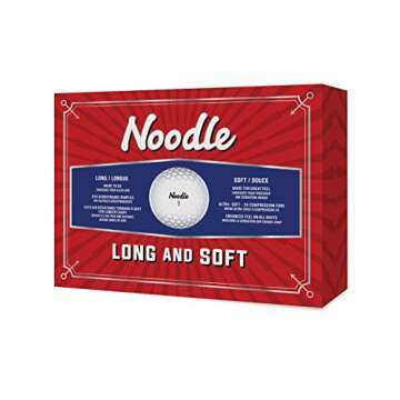 TaylorMade Noodle Long & Soft Golf Balls - Pack of 24