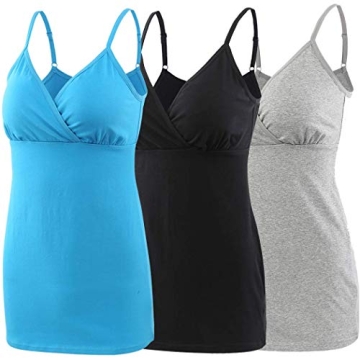 ZUMIY Pregnancy Breastfeeding Top for Maternity Comfort