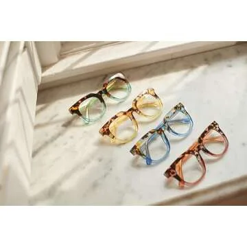 Stylish Blue Light Blocking Reading Glasses for Women