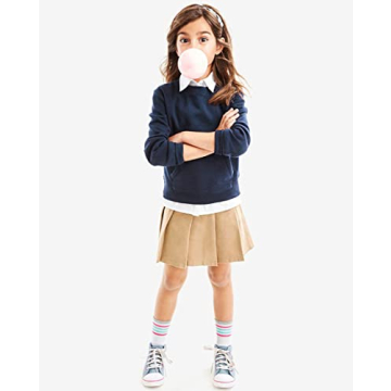 Children's Place Girls Pleated Skort - Fun & Comfortable