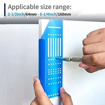 King&Charles Cabinet Hardware Installation Template Kit