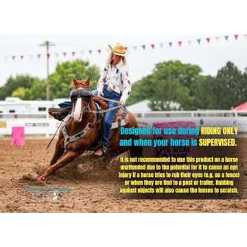 eVysor Horse Riding Goggles for Max UV Protection