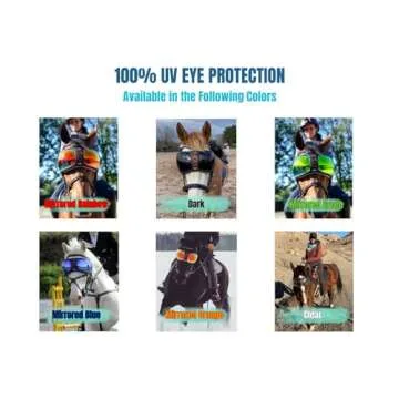 eVysor Horse Riding Goggles for Max UV Protection