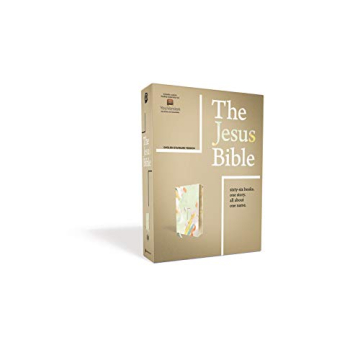 The Jesus Bible Artist Edition ESV Leathersoft Multi-color/Teal