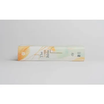 The Jesus Bible Artist Edition ESV Leathersoft Multi-color/Teal