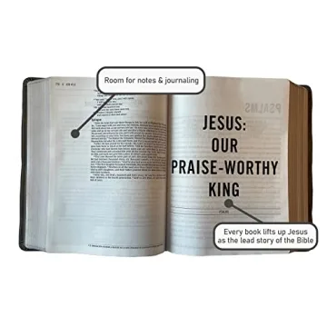 The Jesus Bible Artist Edition ESV Leathersoft Multi-color/Teal