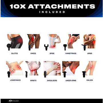 FITPULSE Massage Gun Powerful Deep Tissue Recovery Tool