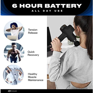 FITPULSE Massage Gun Powerful Deep Tissue Recovery Tool