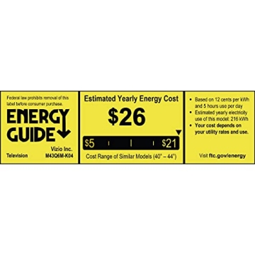 VIZIO 43-inch MQ6 Series Smart TV - Stunning 4K Clarity